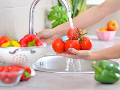 Desinfecção de Frutas, Verduras e Legumes
